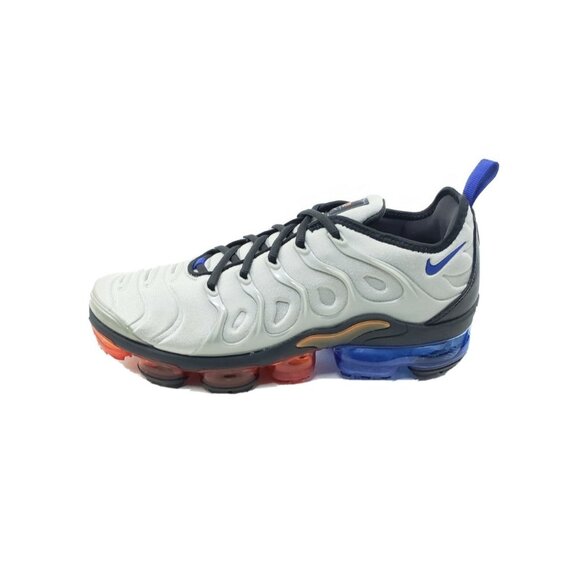 Nike Air VaporMax Plus Mens Athletic Sneakers Metallic Silver Blue Size 8 - Picture 13 of 16